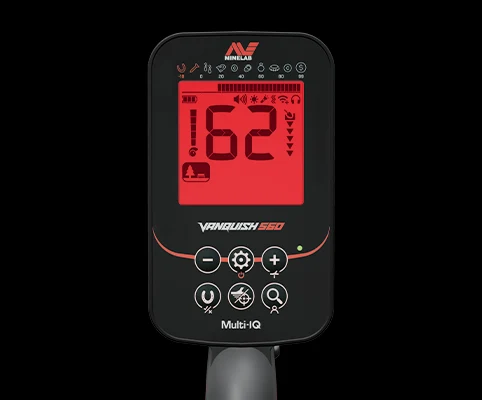 Sinop Minelab Vanquish 340 - VANQUISH ekran ve saha kontrolü